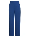 Luisa Spagnoli Woman Pants Blue Size 14 Polyester