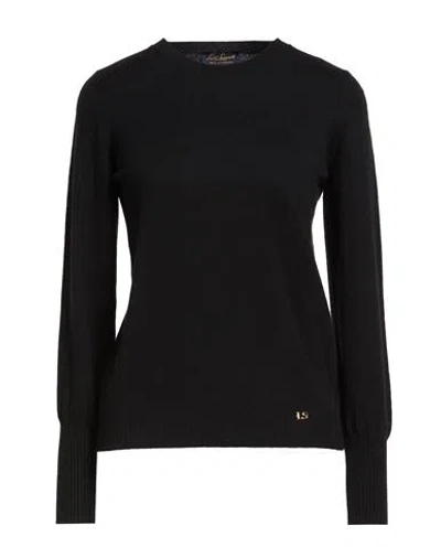 Luisa Spagnoli Woman Sweater Black Size M Cashmere