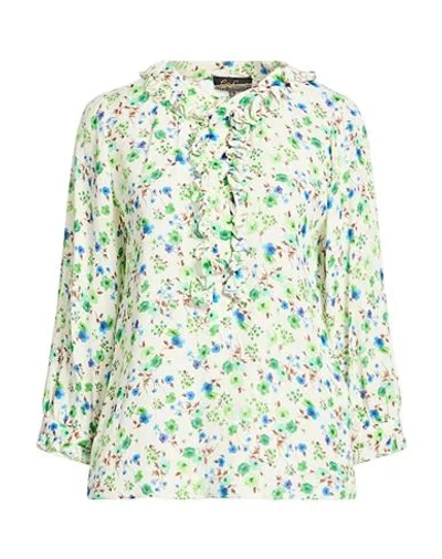 Luisa Spagnoli Woman Top Green Size L Viscose