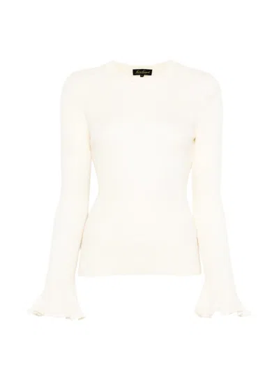 Luisa Spagnoli Wool Sweater In Neutral