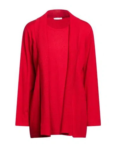 Luisa Viola Woman Sweater Red Size M Viscose, Polyester, Polyamide