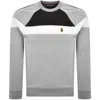 Luke 1977 Adam 3 Tape Sweatshirt Grey In Grey