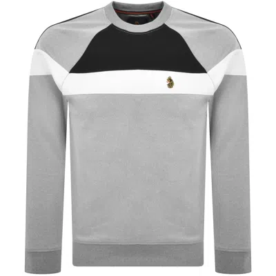 Luke 1977 Adam 3 Tape Sweatshirt Grey
