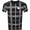 Luke 1977 Birdoswald Check T Shirt Black