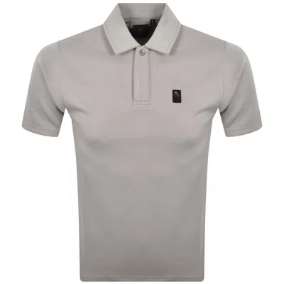 Luke 1977 Breathtaking Polo T Shirt Grey In Gray
