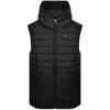 Luke 1977 Bubbla Hooded 2000 Gilet Black In Black
