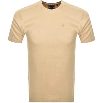 Luke 1977 Canggu T Shirt Beige In Gold