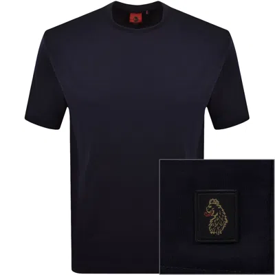 Luke 1977 Dapper Schnapper T Shirt Navy In Blue