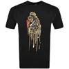 LUKE 1977 LUKE 1977 DRIP TEASE FOIL T SHIRT BLACK