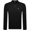 Luke 1977 Duitama Knit Polo Black In Black