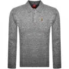 Luke 1977 Duitama Knit Polo Mid Marl Grey In Gray