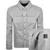 Luke 1977 Ettrick Overshirt Grey Marl In Gray