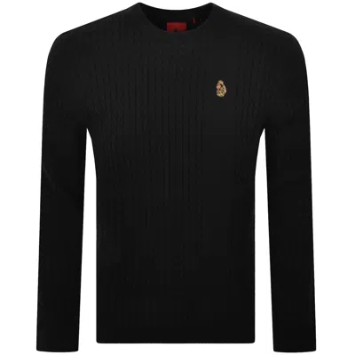 Luke 1977 Horton 1000 Knit Jumper Black