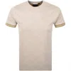 Luke 1977 Hyde Textured T Shirt Beige