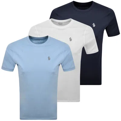 Luke 1977 Johnny 3 Pack T Shirts In Multi