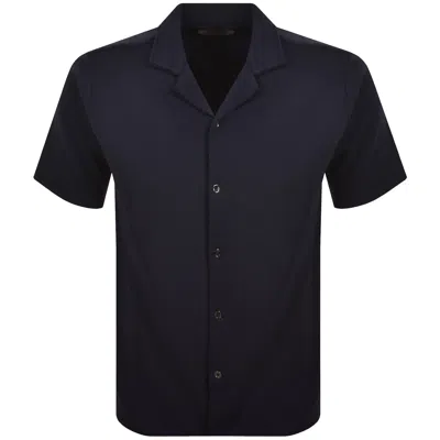 Luke 1977 Kawa Beach Shirt Navy In Blue