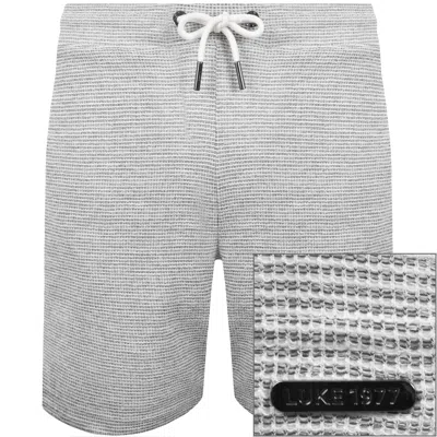 Luke 1977 Kona Waffle Shorts White