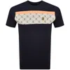 Luke 1977 Lions Den Printed T Shirt Navy In Multi