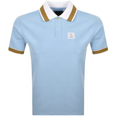 Luke 1977 Makati Polo T Shirt Blue
