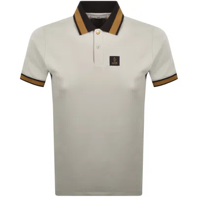 Luke 1977 Makati Polo T Shirt Ice Grey In Gray