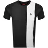 Luke 1977 Mill Stripe T Shirt Black In Black