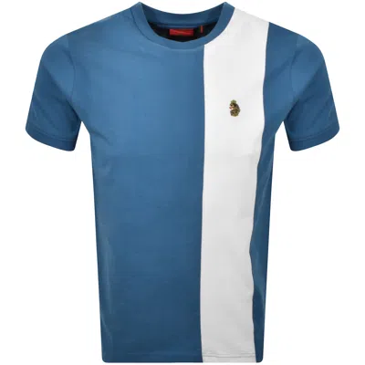 Luke 1977 Mill Stripe T Shirt New Navy