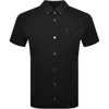 Luke 1977 Neville Button Up Shirt Black In Black