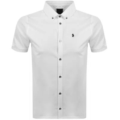 Luke 1977 Neville Button Up Shirt White