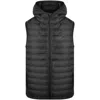 Luke 1977 New Global Hooded Gilet Black In Black