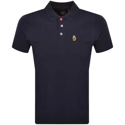 Luke 1977 New Mead Polo T Shirt Navy