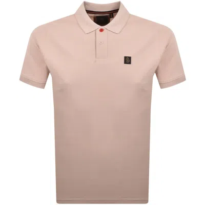 Luke 1977 New Mead Polo T Shirt Pink