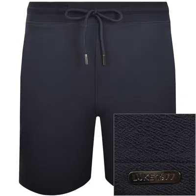 Luke 1977 Paraga Crinkle Shorts Dark Navy