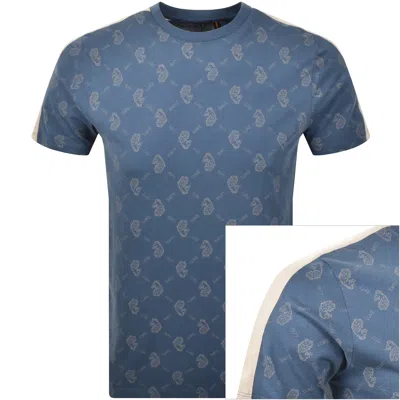 Luke 1977 Ramos Overprint T Shirt Blue
