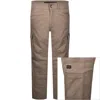 Luke 1977 Relaxed Panama Cargo Trousers Brown In Brown