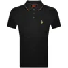 Luke 1977 Ricky Gold Polo T Shirt Black In Black