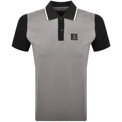 Luke 1977 Saddleworth Polo T Shirt Grey