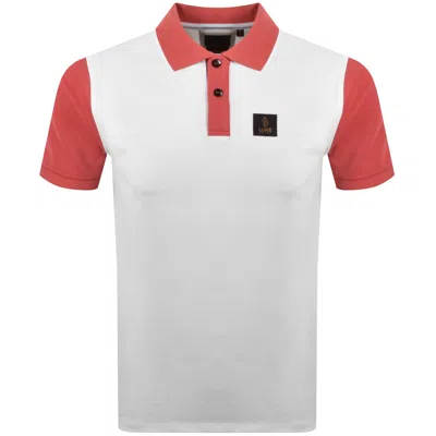 Luke 1977 Saddleworth Polo T Shirt White