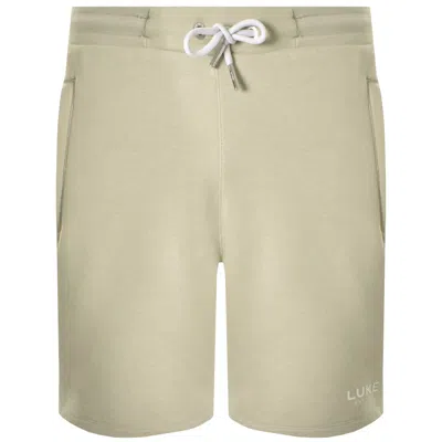 Luke 1977 Staggering Sweat Shorts Pale Green