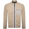 Luke 1977 Sutton 1000 Full Zip Sweatshirt Beige In Neutral
