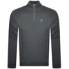 Luke 1977 Sydney 1000 Quarter Zip Sweatshirt Grey In Gray