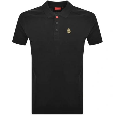 Luke 1977 The Robbie Polo T Shirt Black