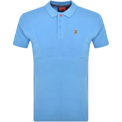 Luke 1977 Williams Polo T Shirt Blue