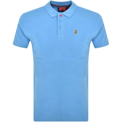 Luke 1977 Williams Polo T Shirt Blue