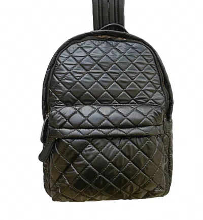 Luken + Co The Quilted Backpack In Black