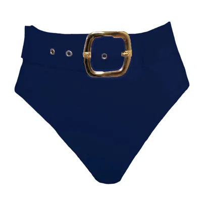 Lula-ru Women's Blue Carrie Bottom - Navy