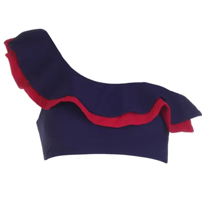 Lula-ru Women's Blue Felicity Top Navy