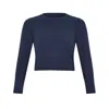 Lula-ru Women's Blue Long Sleeve Top - Dark Navy In Blue
