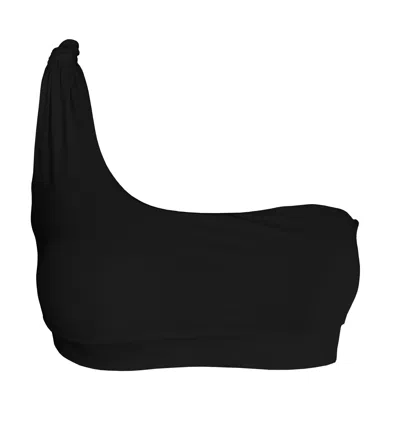 LULA-RU WOMEN'S EMILY BIKINI TOP BLACK