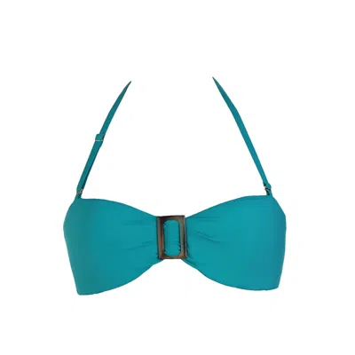 Lula-ru Women's Green Selina Top Turquoise