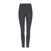 Lula-ru Women's High Rise Legging - Black In Black